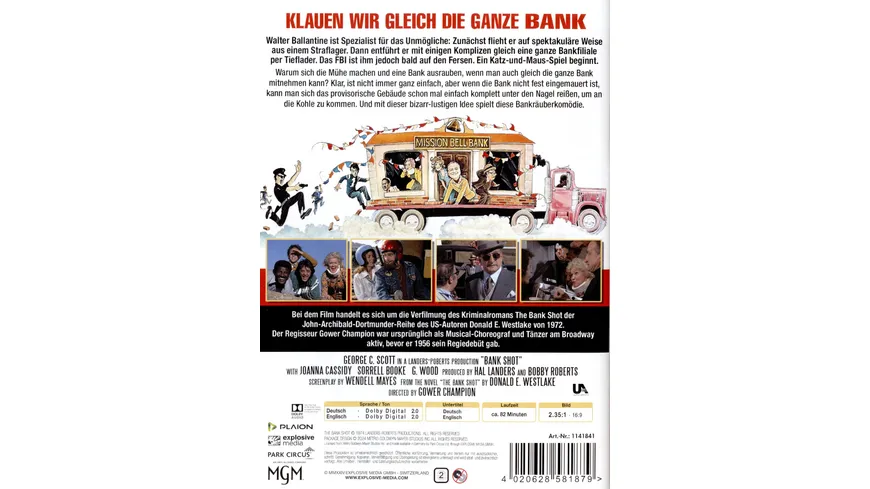 Klauen wir gleich die ganze Bank