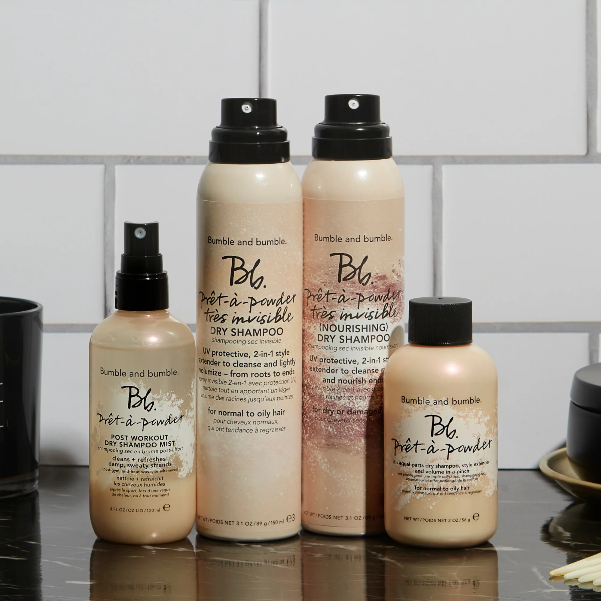 Prêt-à-powder Prêt-à-powder - Polvo para el cabello, Champú seco