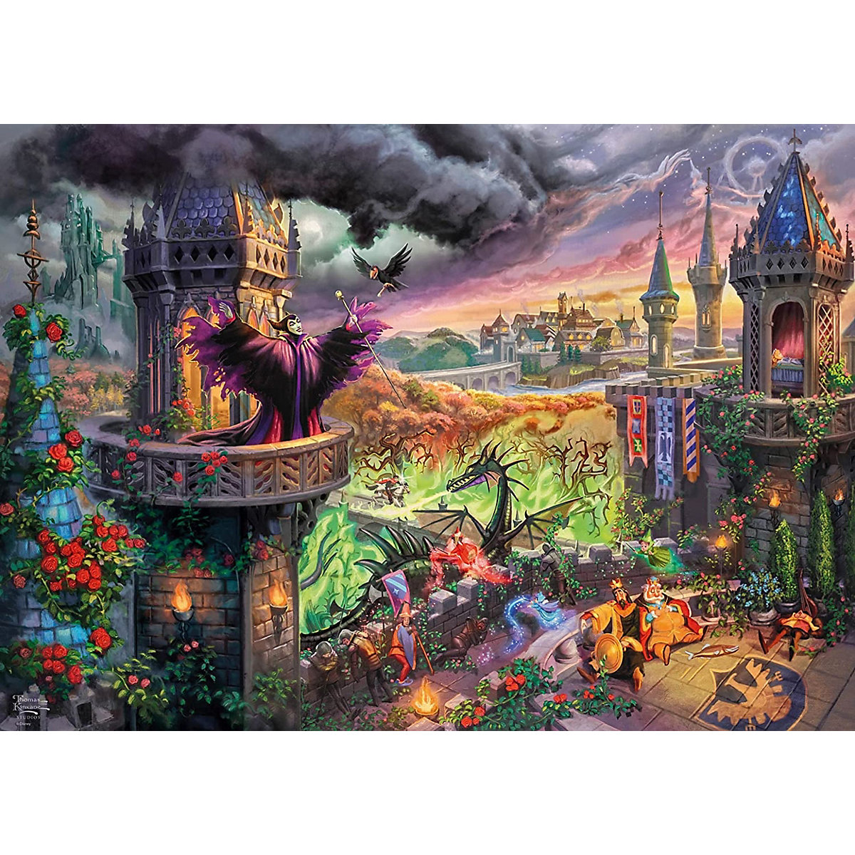 Puzzle Kinkade   Maleficent, 1.000 Teile