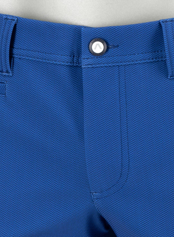 Alberto Golf, Golfhose Rookie, Regular Fit, Mikrofaser wasserressistent, blau
