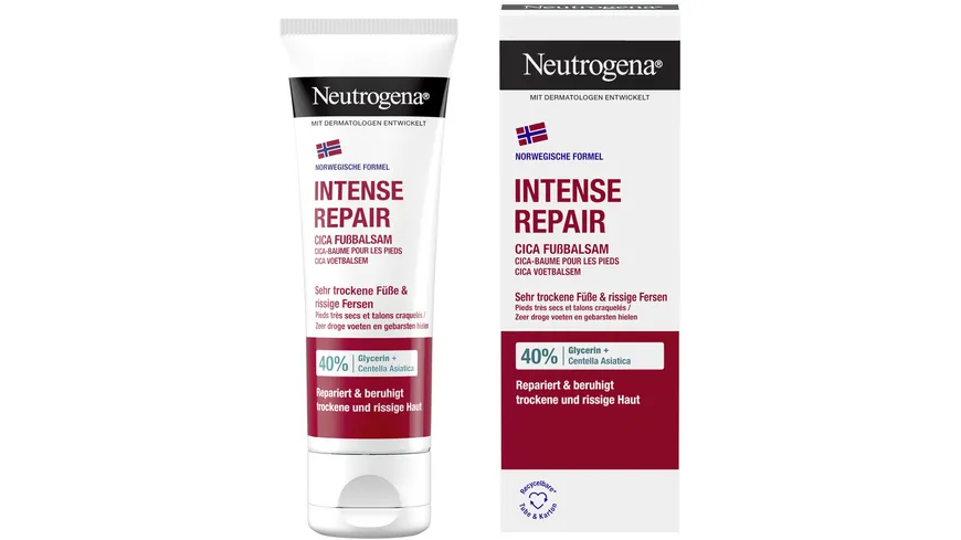 Neutrogena Norwegische Formel Intense Repair Reparierender Fußbalm 50 ml