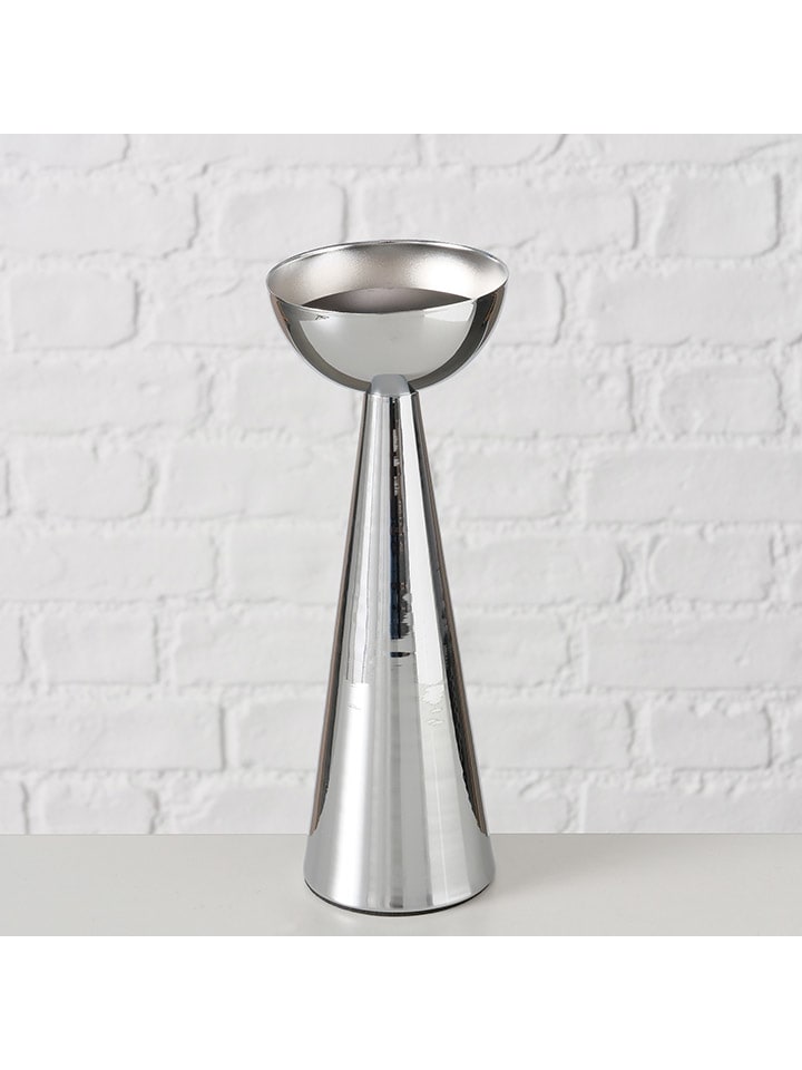 Boltze 2er-Set: Kerzenständer ''Luena'' in Silber günstig kaufen onesize