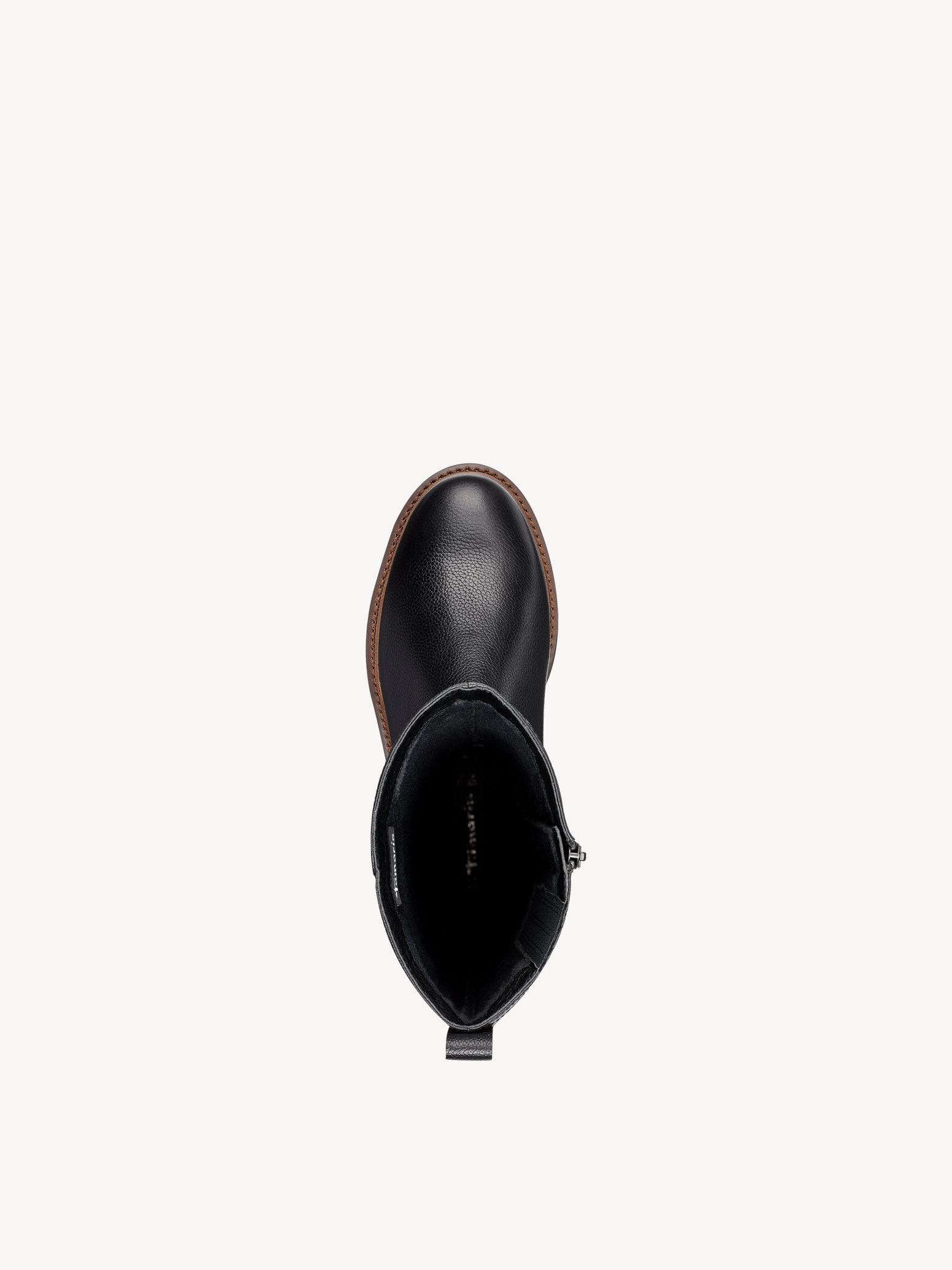 Bottes en cuir - noir