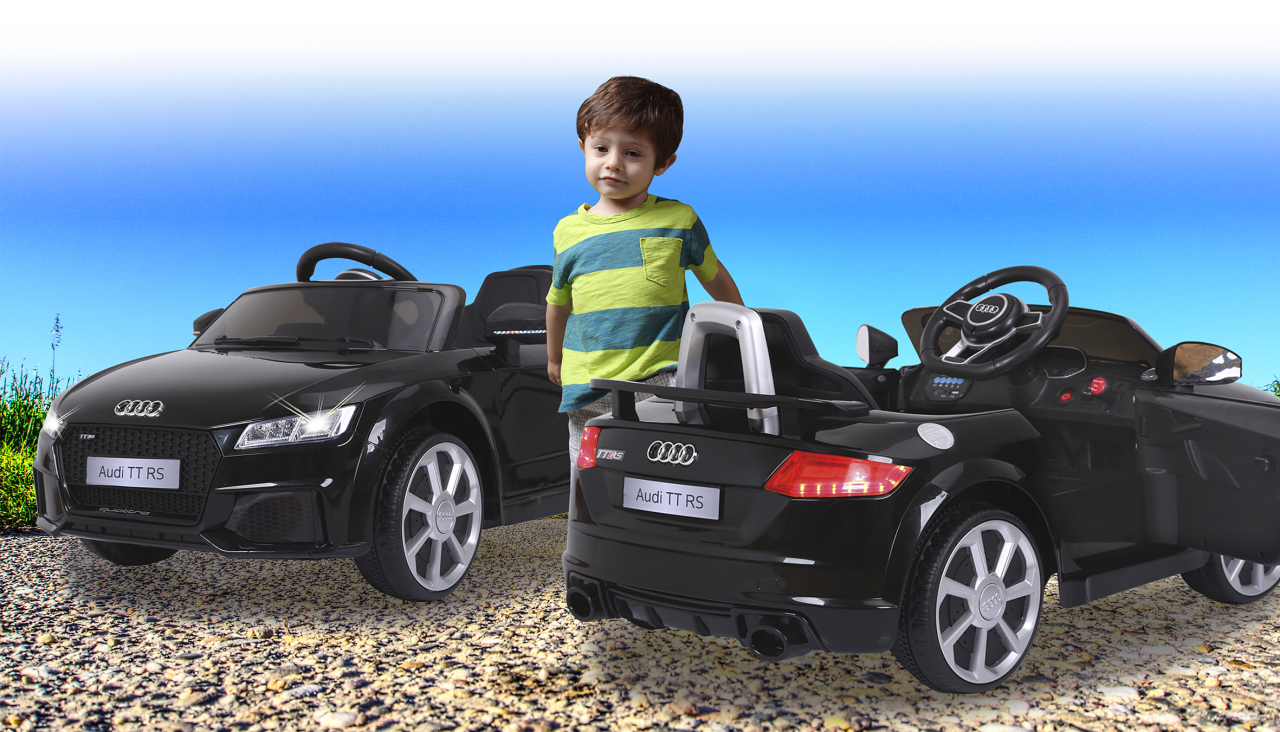 Jamara e.K. JAMARA Ride-on Audi TT RS schwarz 12V