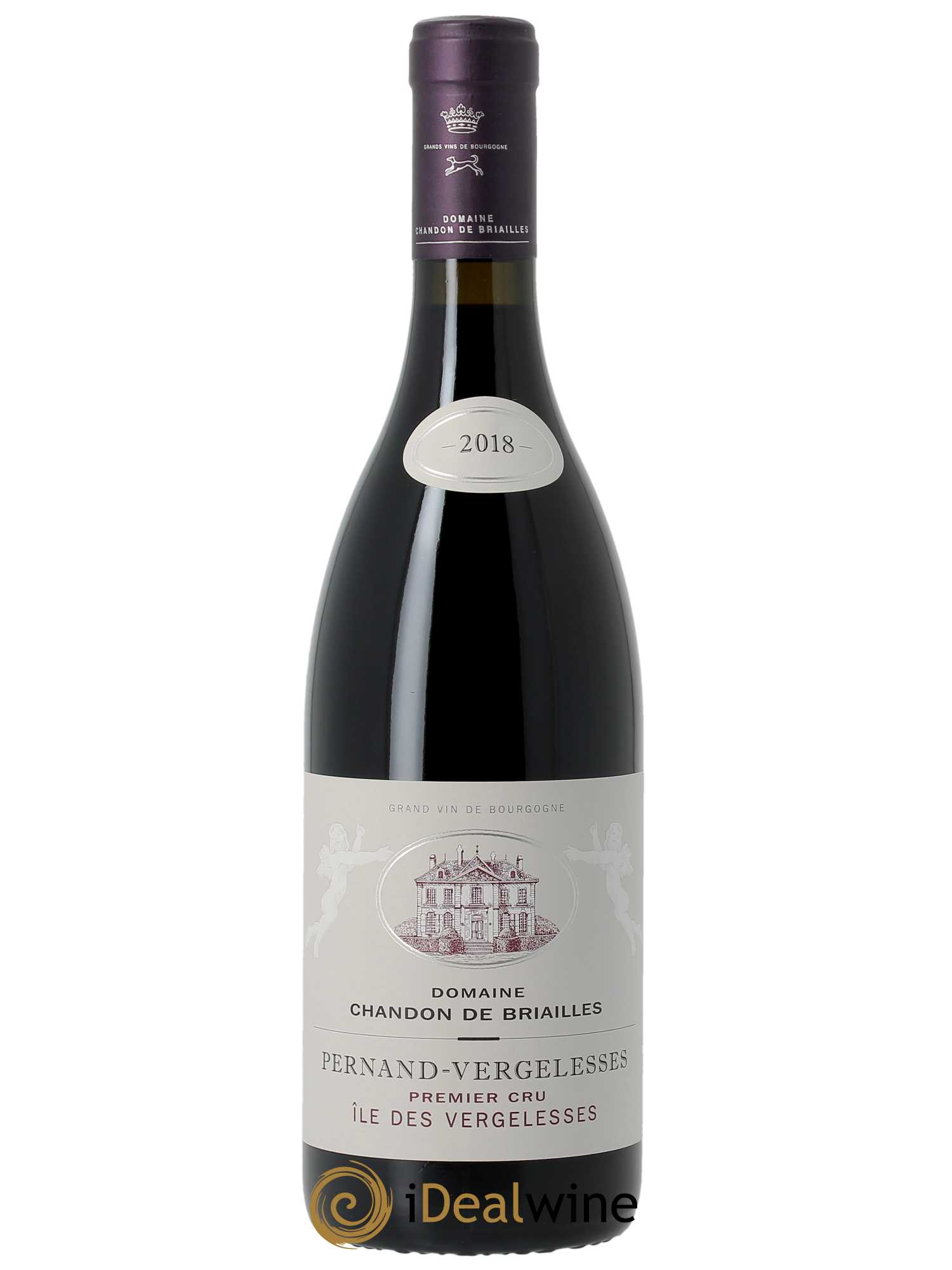 Pernand-Vergelesses 1er Cru Ile des Vergelesses Chandon de Briailles  2018 - Lot de 1 Bouteille