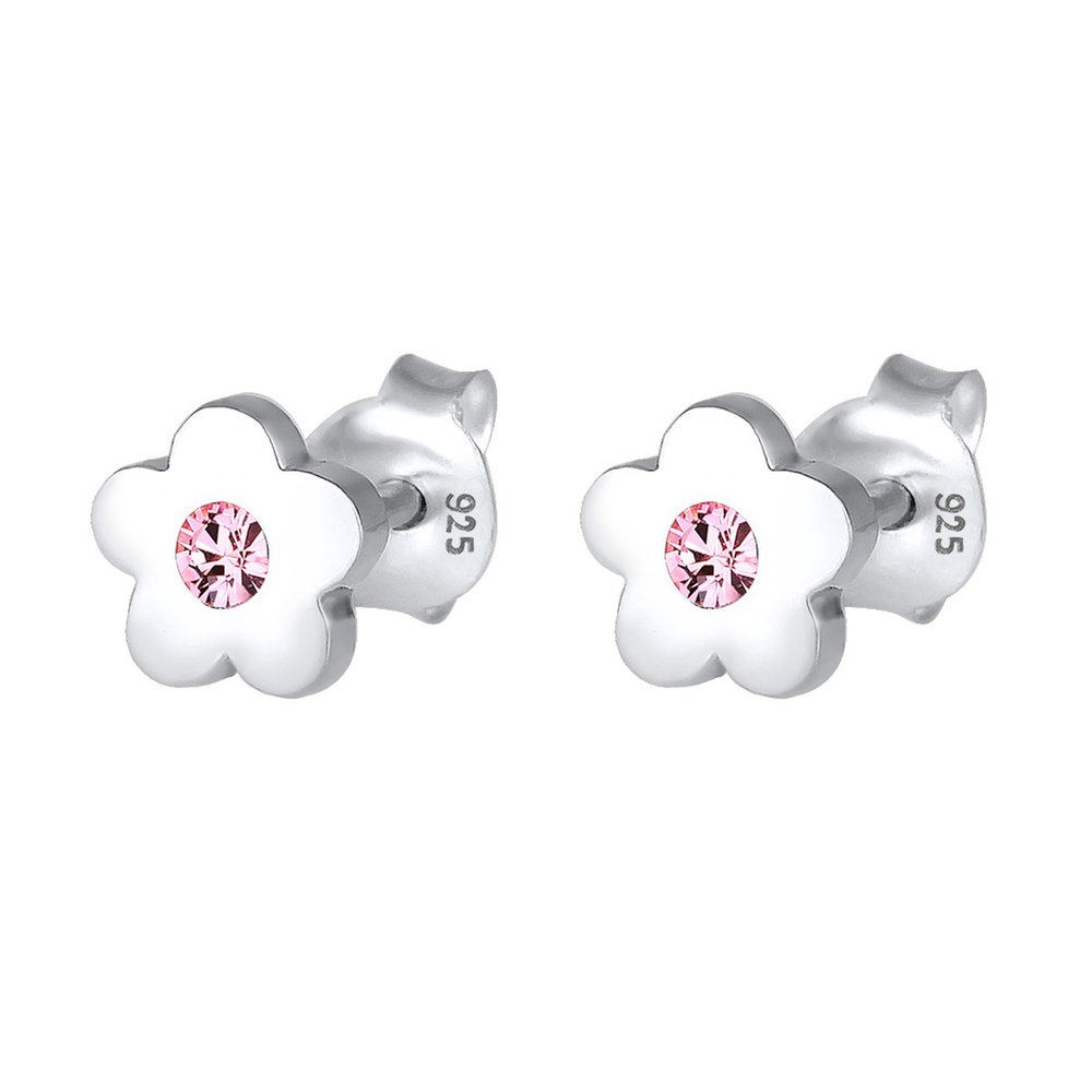 Elli Elli by Julie & Grace Boucles d'oreilles en argent sterling 925 pour enfants avec Boucles d'oreilles