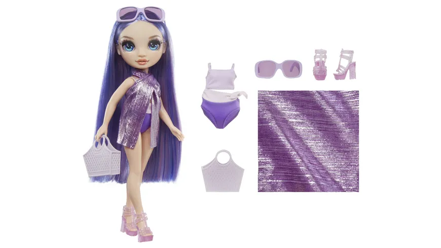 Rainbow High Swim & Style Modepuppe - Violet (Purple)