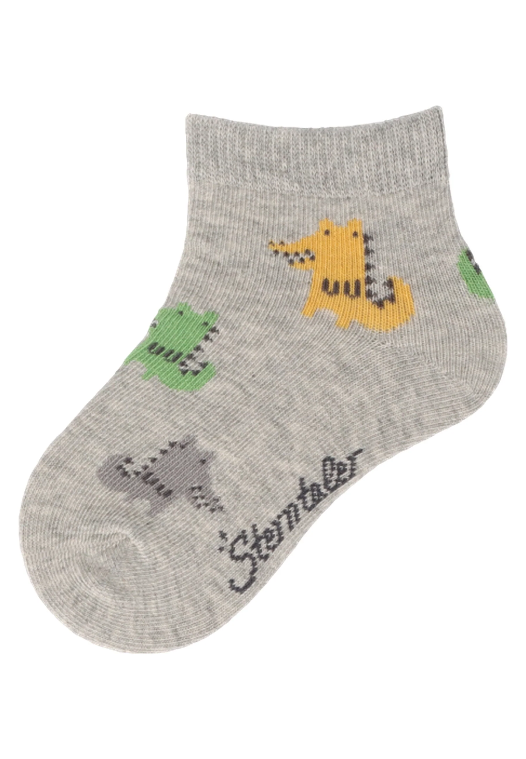 Socken im 3er Pack mit Motiv Tiere in versch. Farben