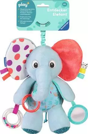 Play+ Entdecker-Elefant - Babyspielzeug ab 0 Monaten