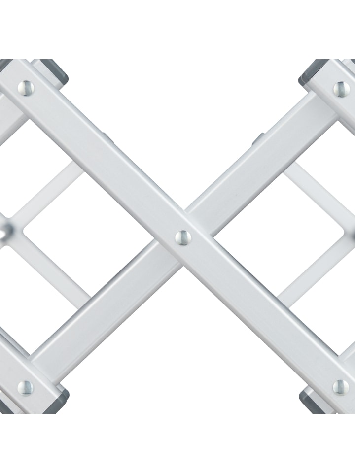 relaxdays Wäscheständer in Silber - (B)95 x (H)27 x (T)60 cm günstig kaufen onesize