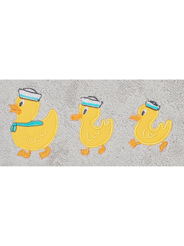 Smithy Smithy Kapuzentücher Pastellflausch Ente hellgrau in hellgrau günstig kaufen 100 x 100 cm