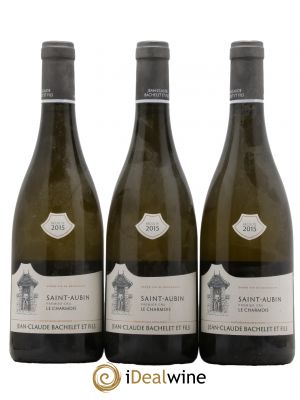 Saint-Aubin 1er Cru Le Charmois Jean-Claude Bachelet (Domaine)  2015 - Lot de 3 Bouteilles
