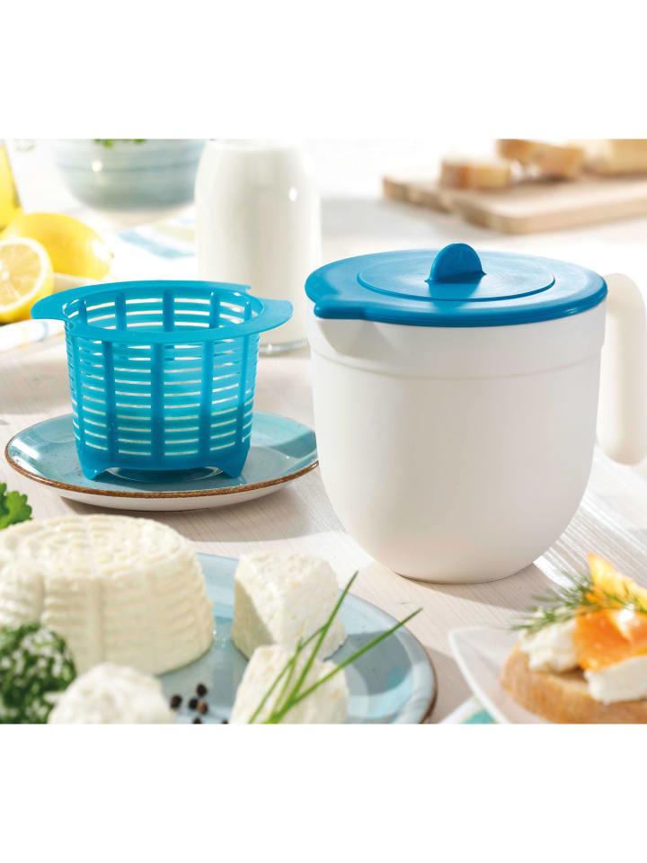 Stoneline Frischkäse- und Tofu-Zubereiter-Set, 3-tlg. in Blau günstig kaufen onesize