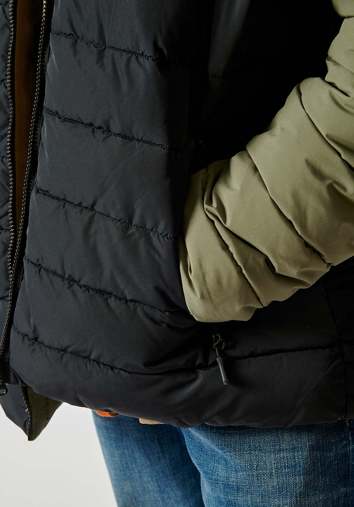 CODY   Doudoune kaki reversible Homme