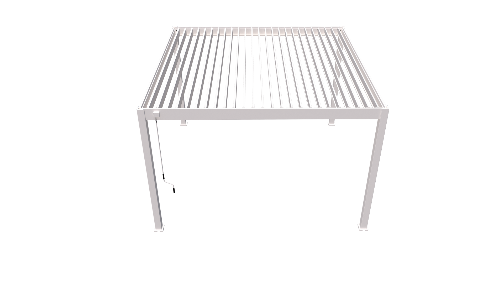Novum HORIZON 400 x 400 Pergola
