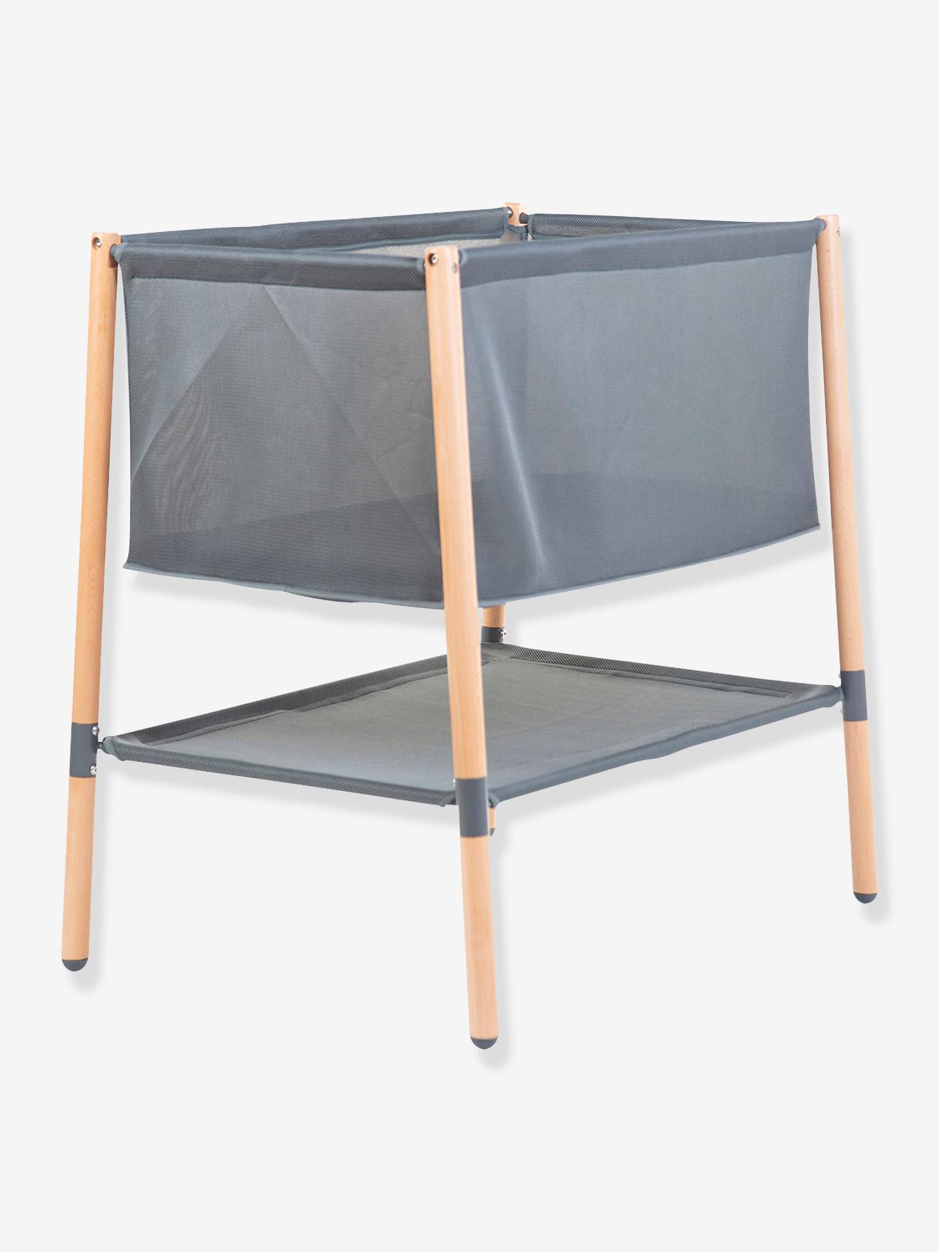 Berceau Evolux CHILDHOME naturel anthracite