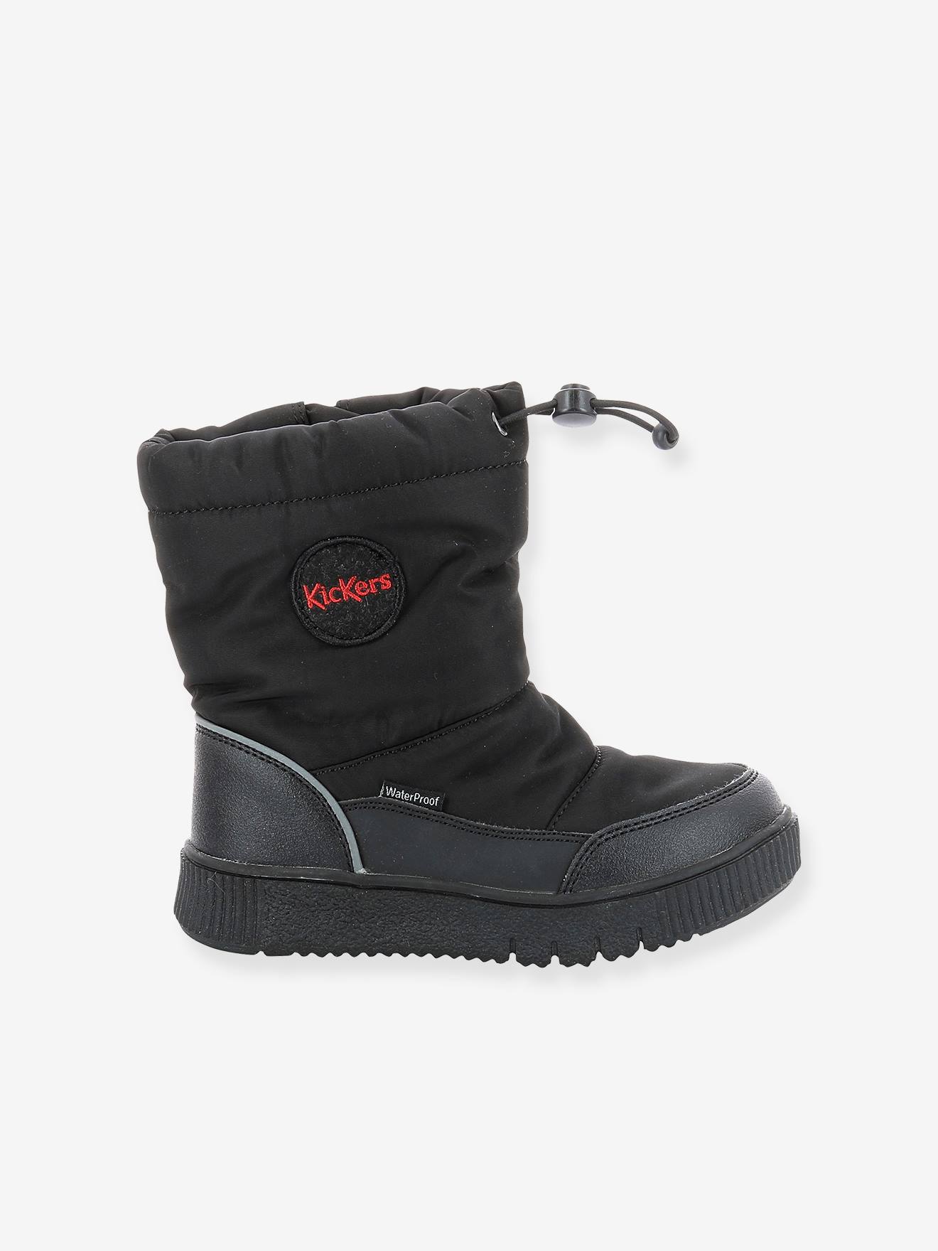 Kickers Wasserdichte Kinder Winterstiefel ATLAK KICKERS - schwarz