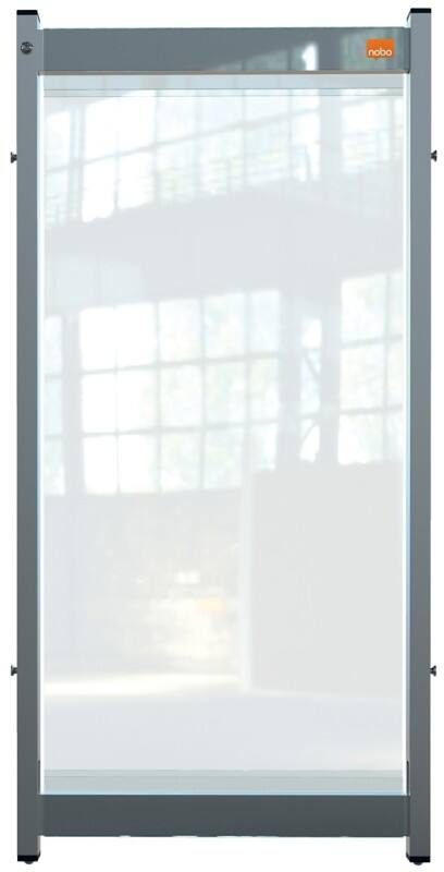 Nobo Schutzscheibe Premium Plus Modularsystem PVC Transparent 800 X 350 x 40 mm