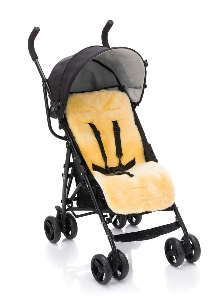 fillikid Lammfelleinlage 73x33 Exklusiv in Natur günstig kaufen 75 x 32 cm
