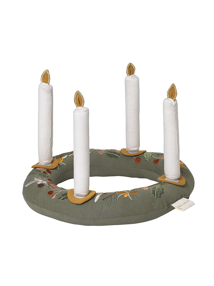 FABELAB Adventskranz in Grün/ Weiß - Ø 26 cm günstig kaufen onesize