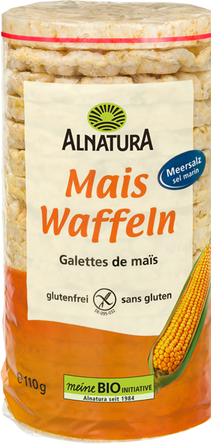 Alnatura Bio Maiswaffeln gesalzen glutenfrei