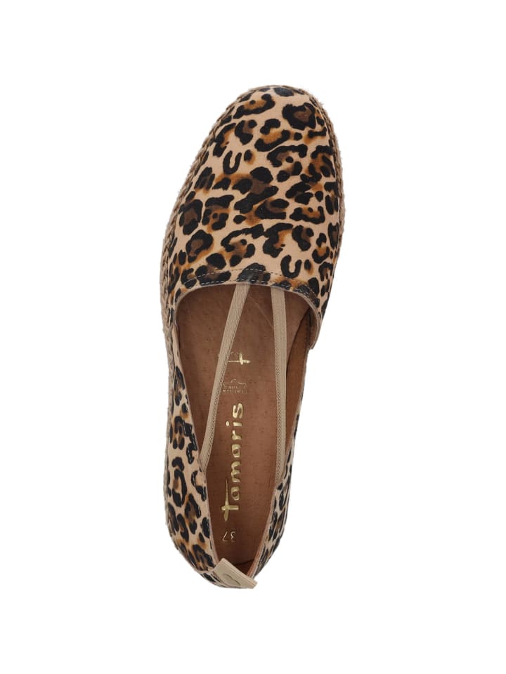 Tamaris Slipper in Leopard günstig kaufen