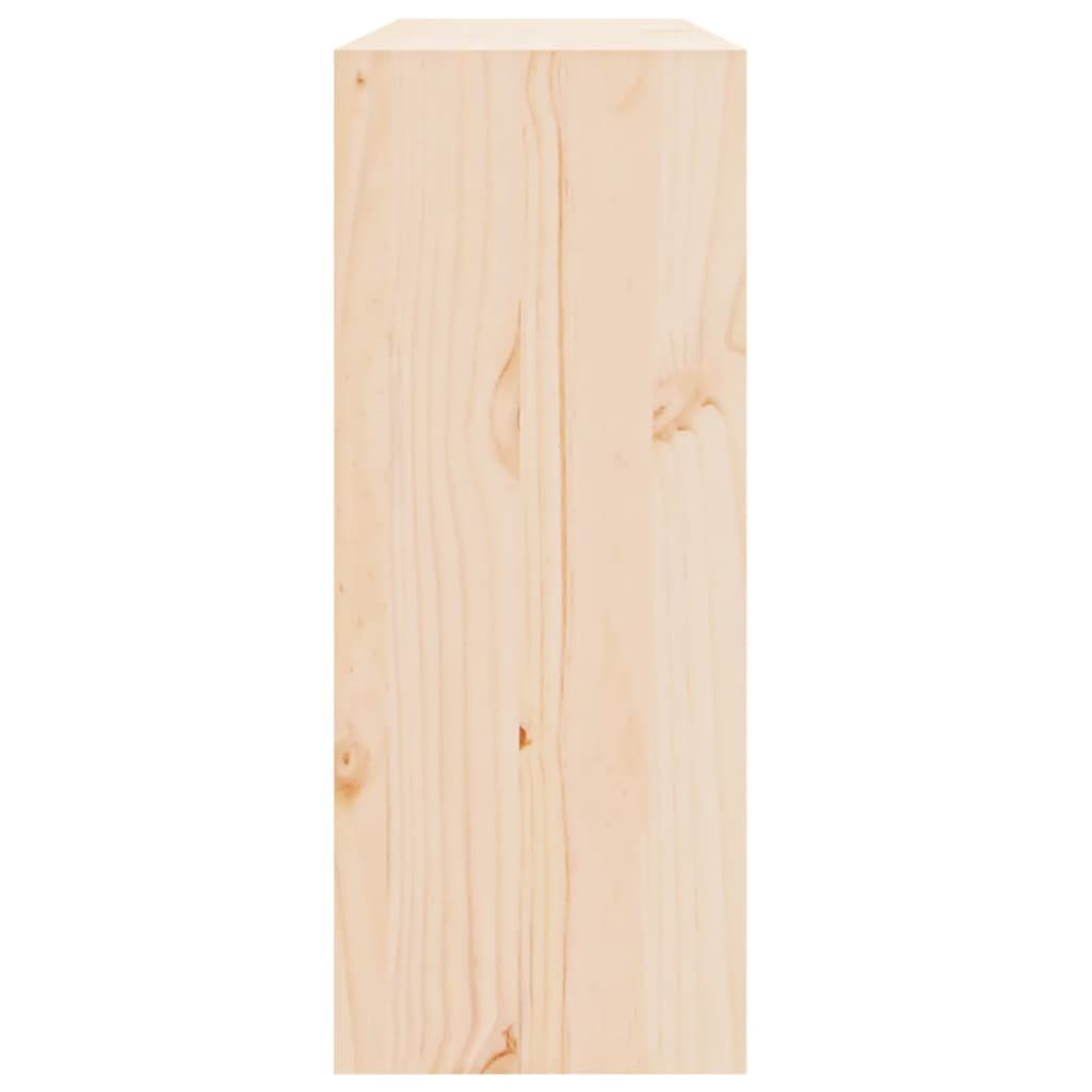 vidaXL Barschrank Weinregal 62x25x62 cm Massivholz Kiefer (1-St)