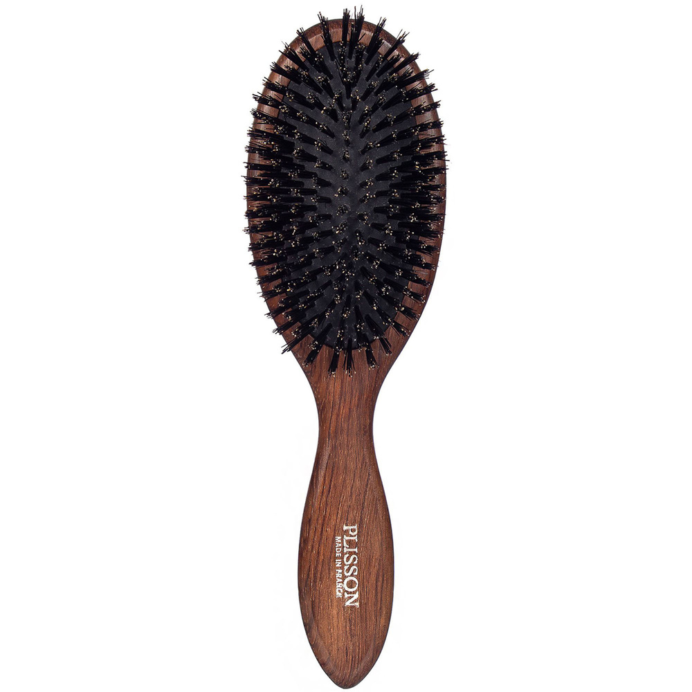 plisson 1808 Brosse à cheveux pneumatique grand modèle - Bois et Pur Sanglier Brosse à Cheveux