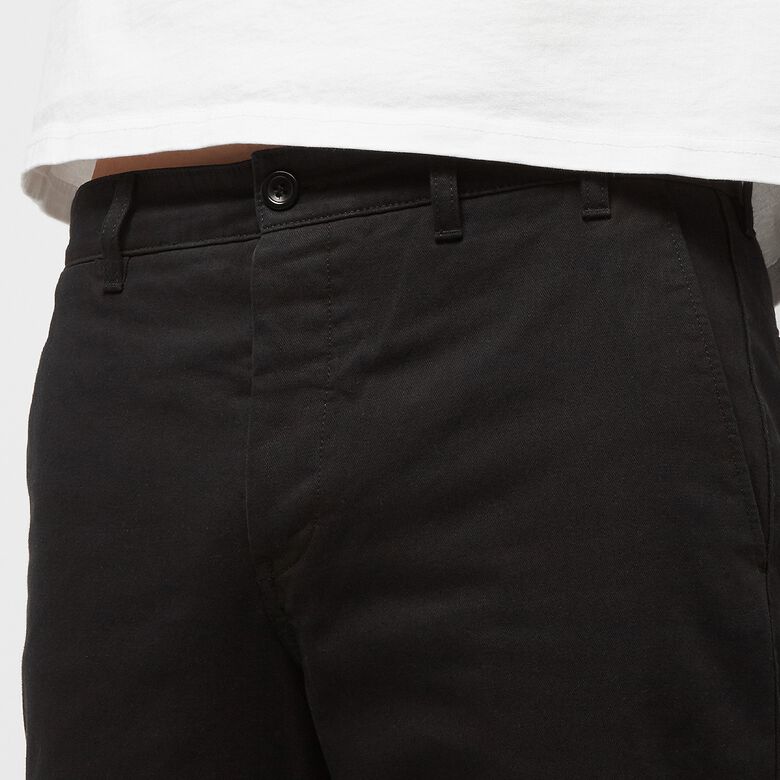 Norse Projects Aros Regular Organic Broken Twill Chino Black