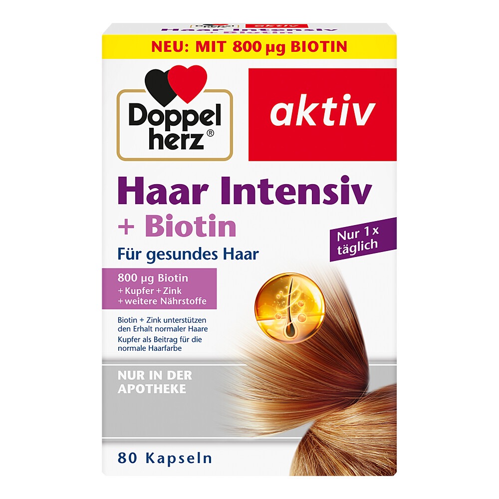 Haar Intensiv+Biotin Kapseln