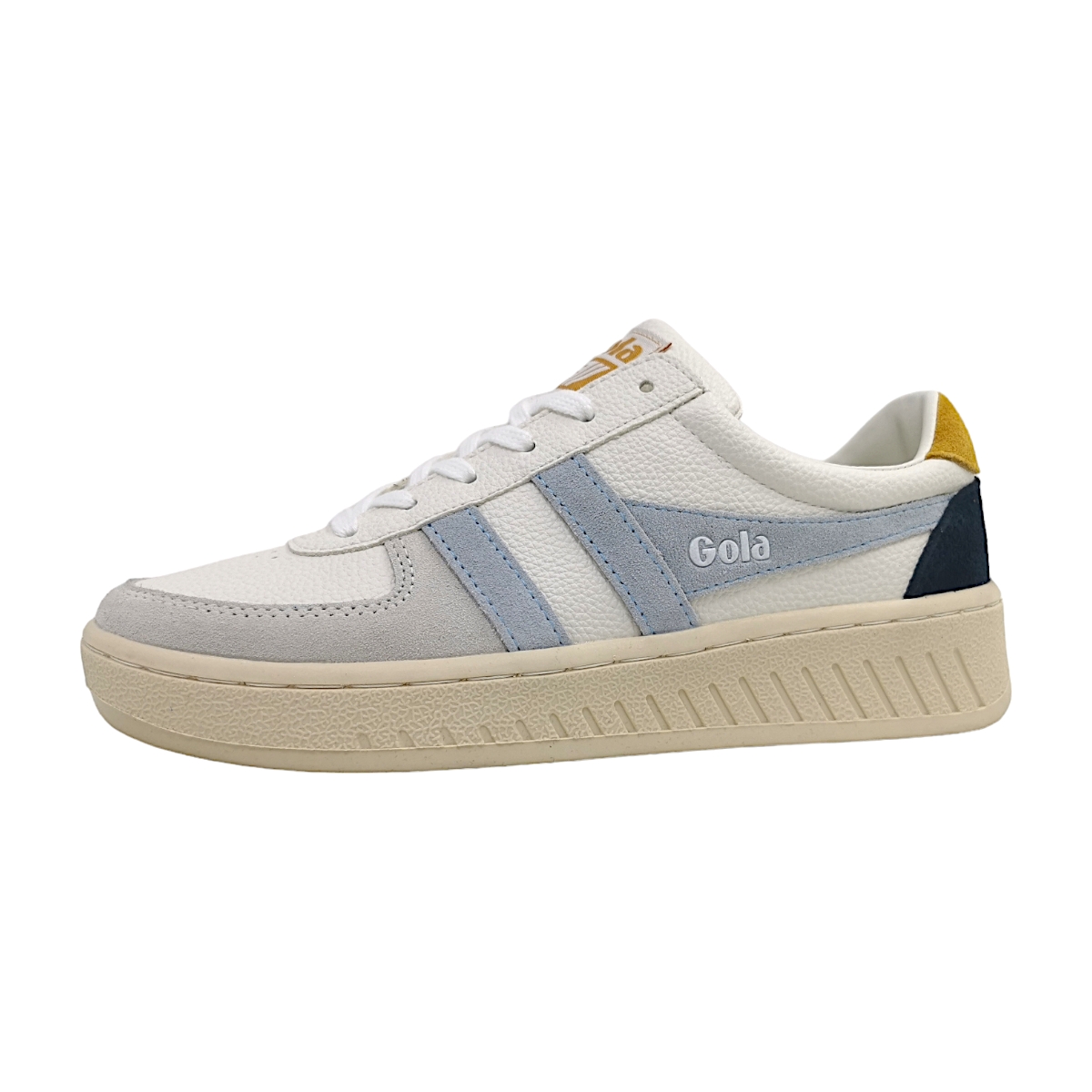 Gola Grand Slam Trident CLA415 Weiß White/Ice Blue/Sun