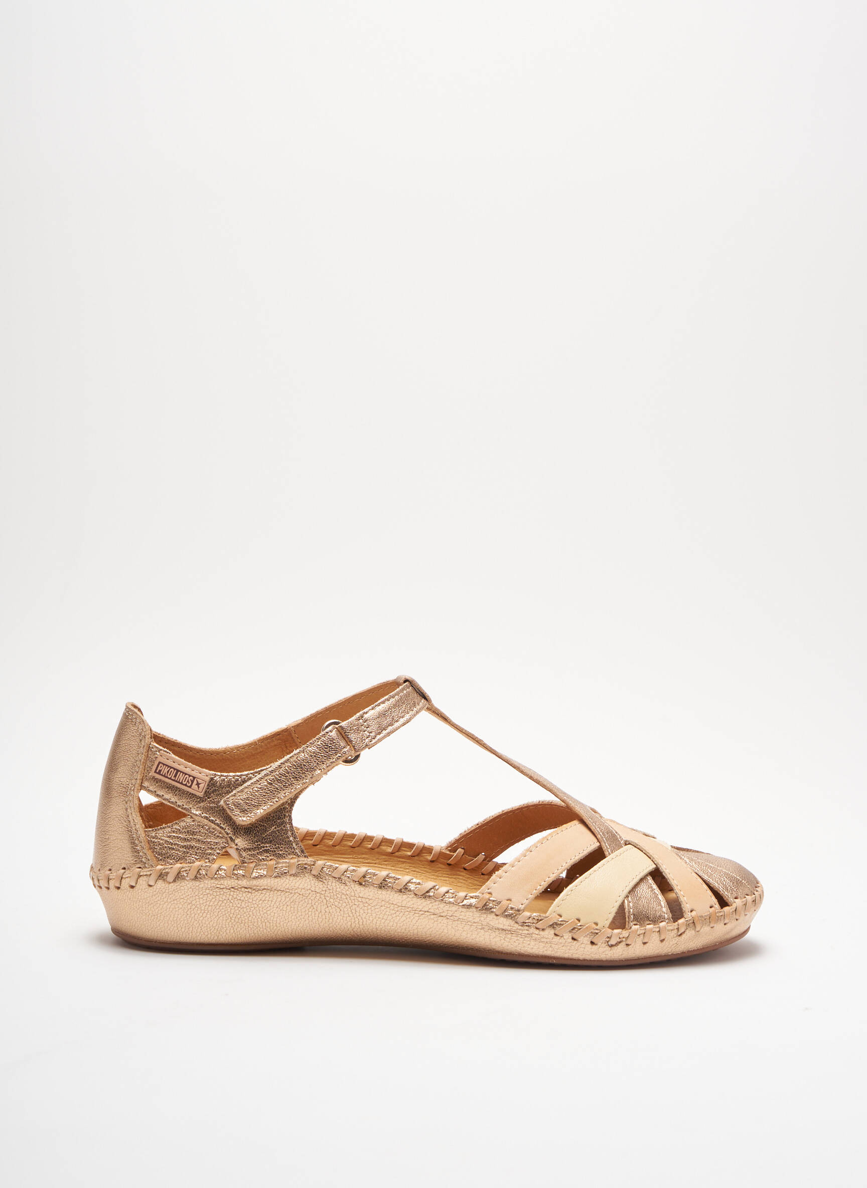 Pikolinos Sandales Nu Pieds Femme couleur beige