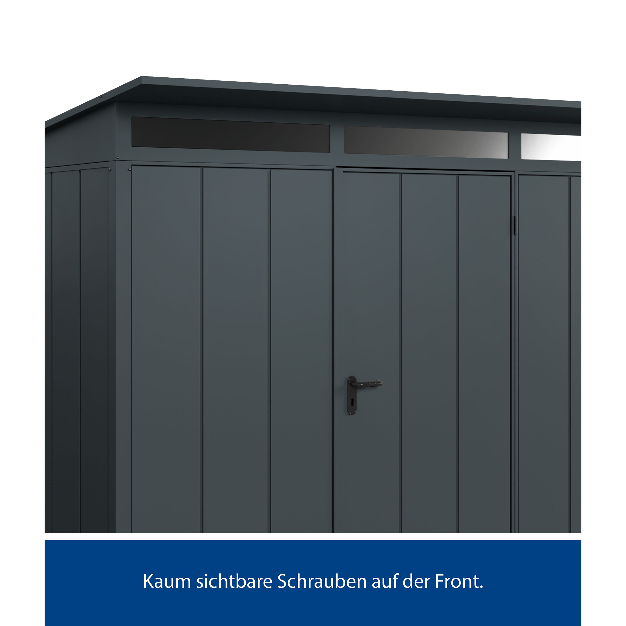 Set Berry Modern-P,Typ 3 Gerätehaus - Anthrazit