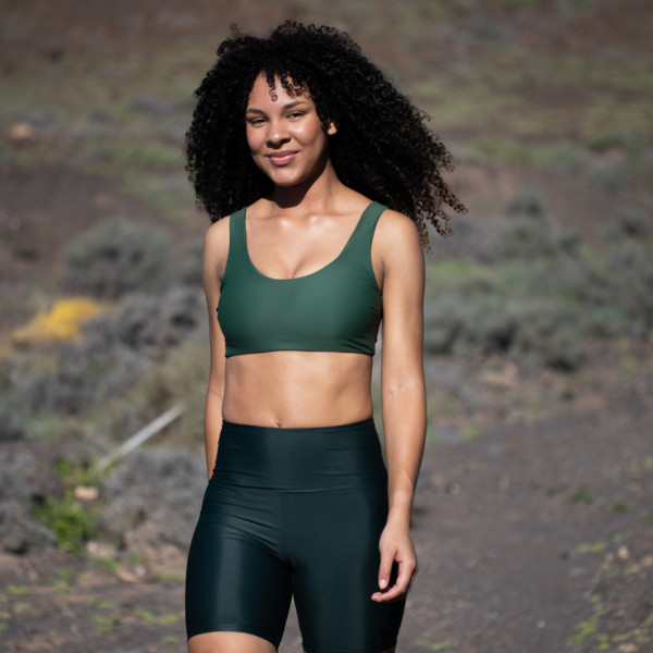 BIKINI TOP PURE DARK GREEN Damen - Bikini
