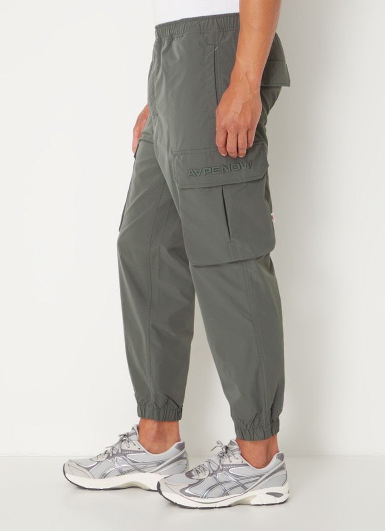 Aape Tapered Fit cargobroek ze steekzakken