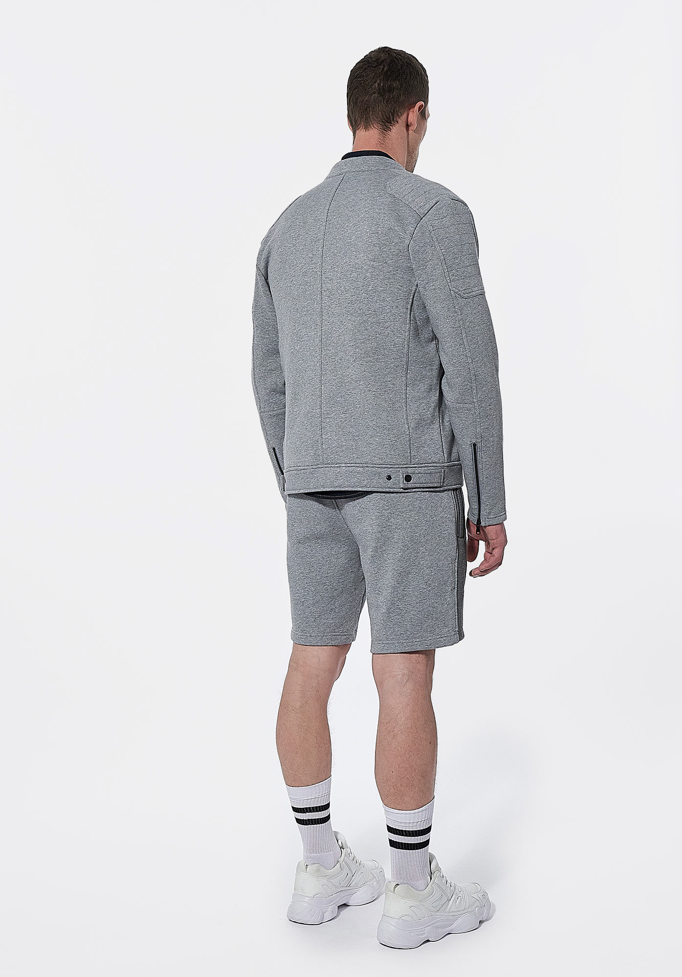 NEGUI  Short jogging gris Homme