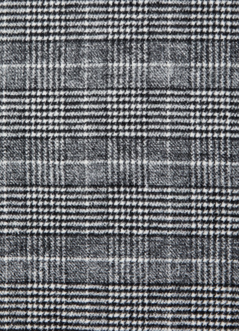 Cinque Cimaike cape in wool blend with checked design