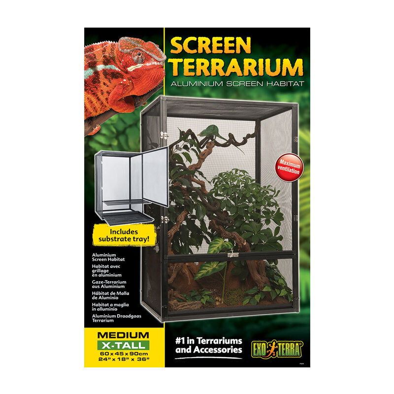 Exo Terra Terrarien Exo Terra Screen Terrarium 60 cm, 45 cm, 90 cm