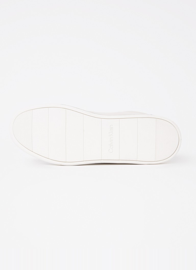 Sneakers Calvin Klein con dettagli in pelle scamosciata e logo