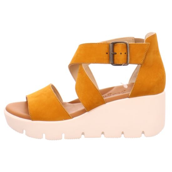 PAUL GREEN Klassische Sandalen gelb