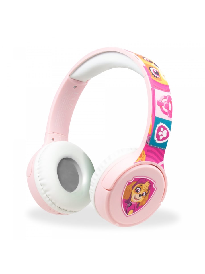 Paw Patrol Kinder Kopfhörer mit Motiv - Over-Ear-Kopfhörer für die kleinen in Pink günstig kaufen onesize