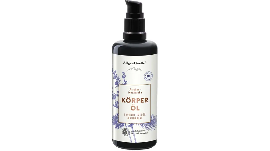 AllgäuQuelle Körperöl Allgäuer Nachtruhe 100 ml