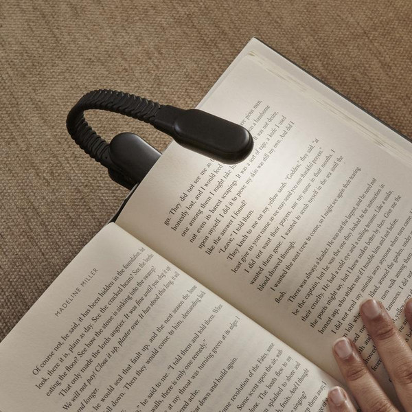 RECHARGEABLE CLIP BOOK LIGHT