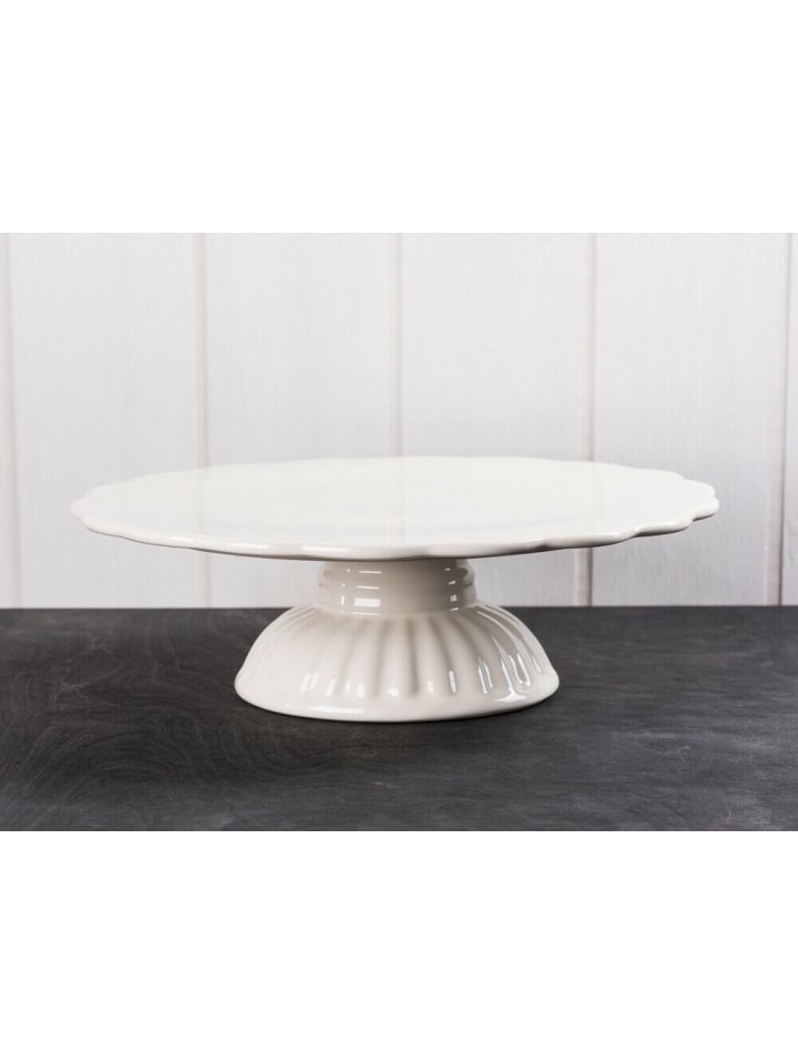 IB Laursen Tortenplatte Mynte BUTTER CREAM Creme Weiß günstig kaufen onesize