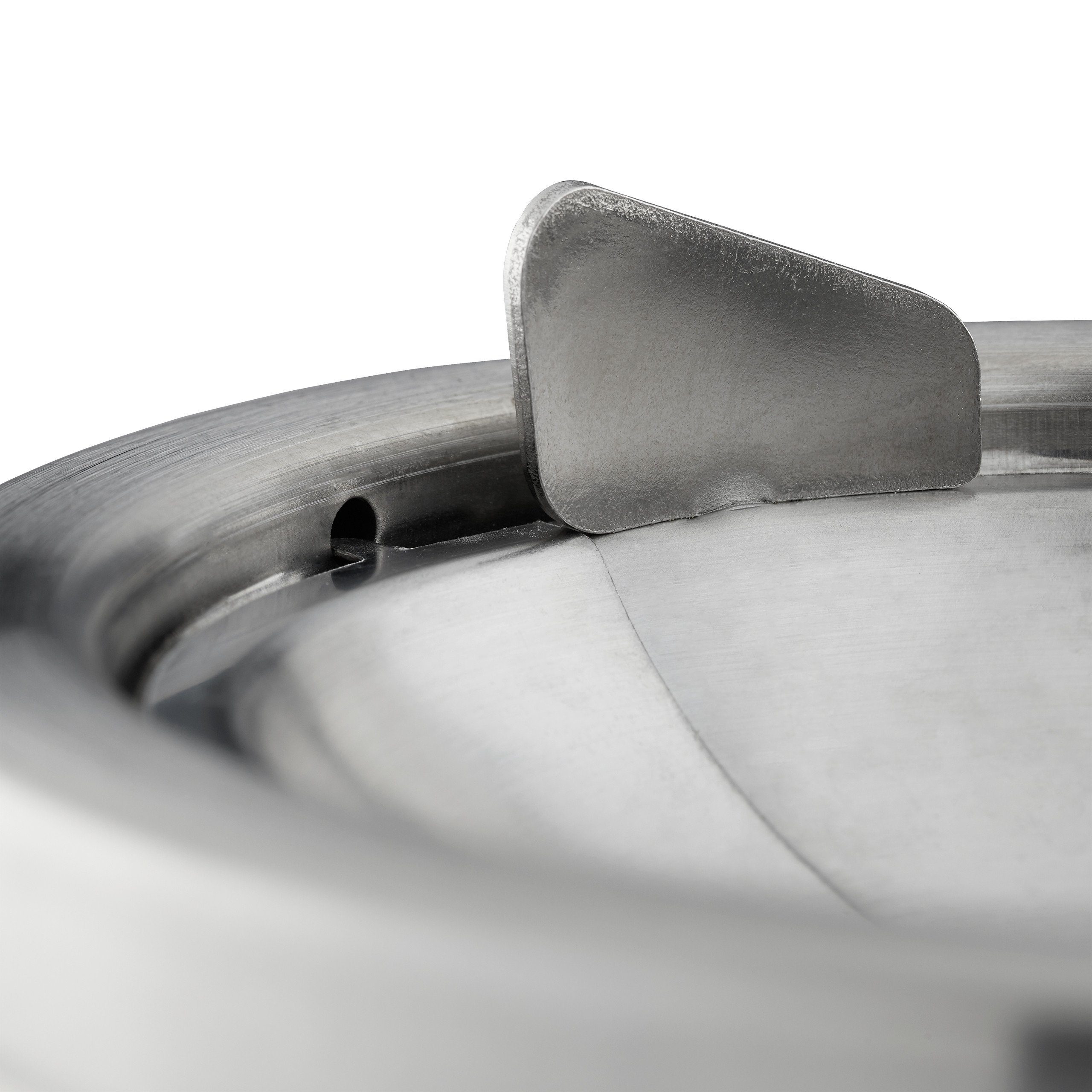 relaxdays Aschenbecher 2 x Windaschenbecher mit Deckel