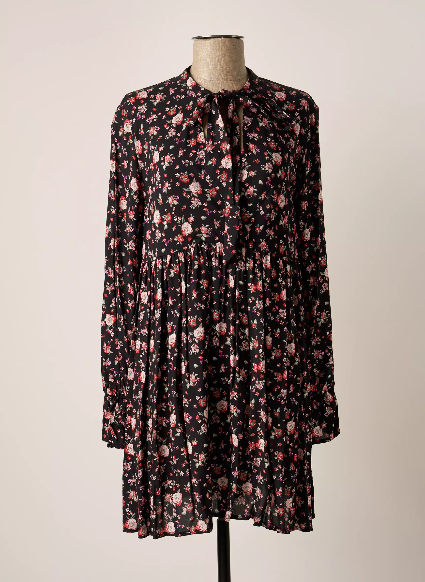 Please Robes Courtes Femme couleur gris