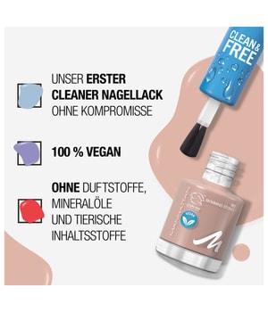 Manhattan Clean & Free Nail Polish Nagellack-8 ml