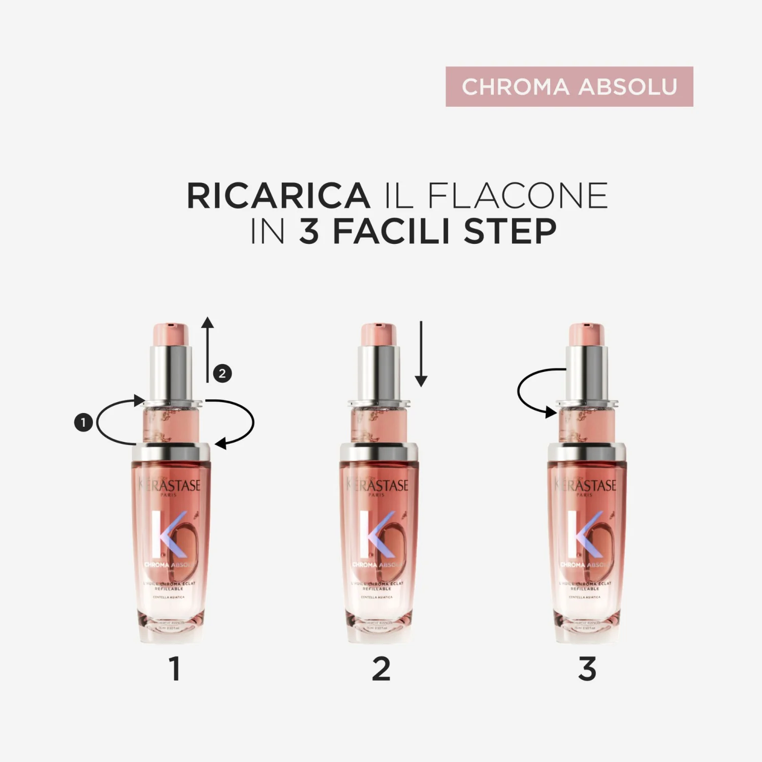 Chroma Absolu L'Huile Chroma Éclat - Ulei de păr pentru coafare și finisare, ulei de păr