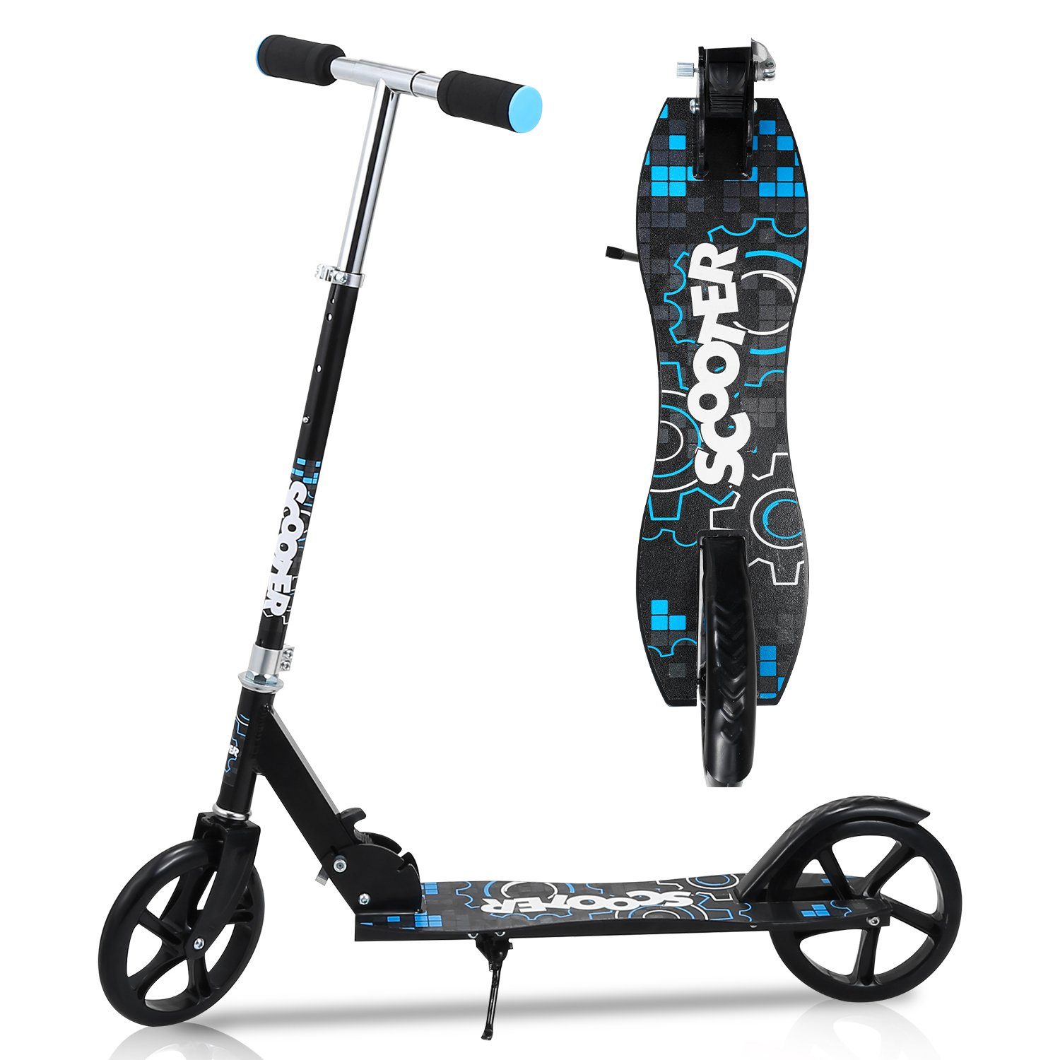 Gimisgu Cityroller Kinderoller Scooter Faltbarer Kinderscooter Höhenverstellbar