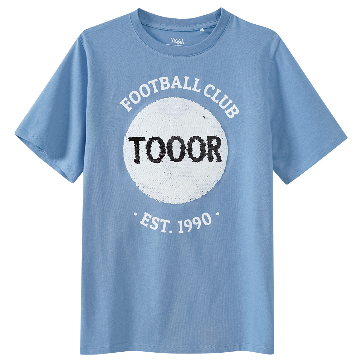 Jungen T-Shirt mit Wendepailletten